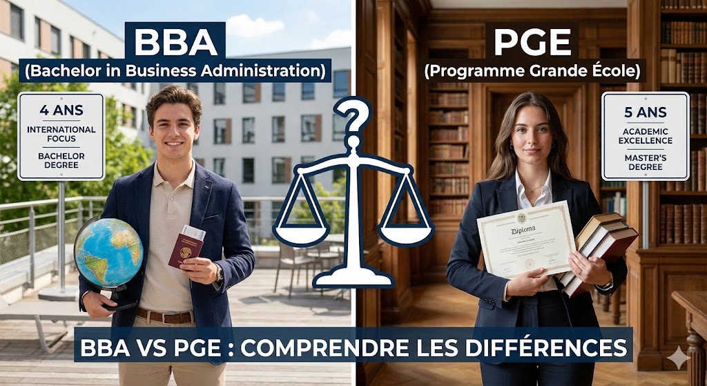 BBA vs Programme Grande École (PGE) : Comprendre les différences